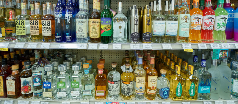 tequila selection